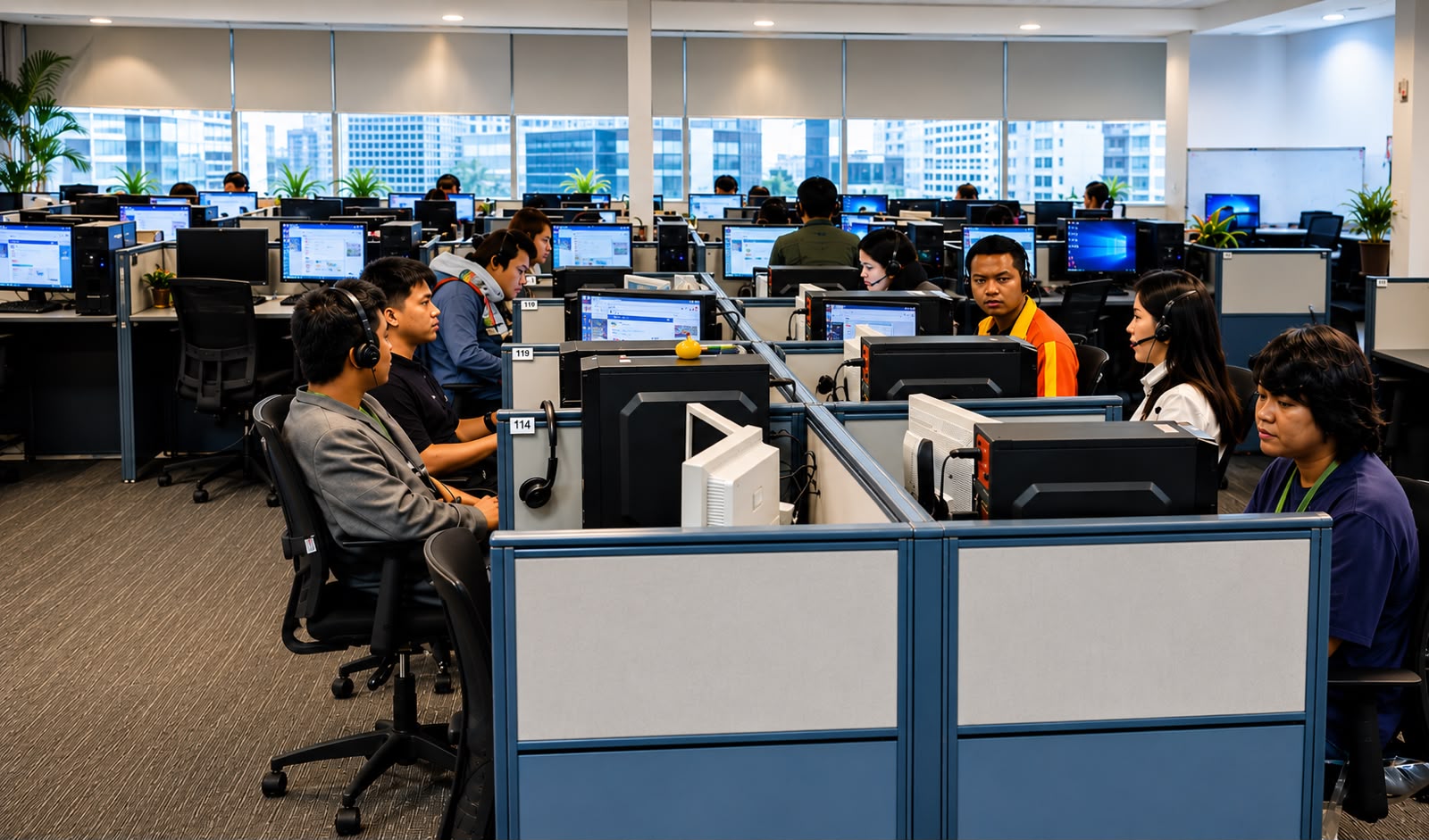The inaugural TSYS support team in Manila